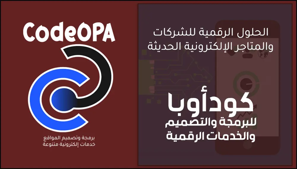 الحلول الرقمية للشركات والمتاجر الإلكترونية