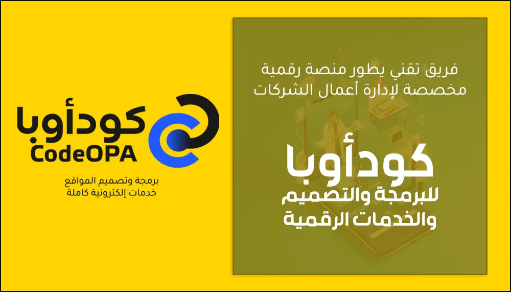 فريق تقني يطور منصة رقمية مخصصة لإدارة أعمال الشركات