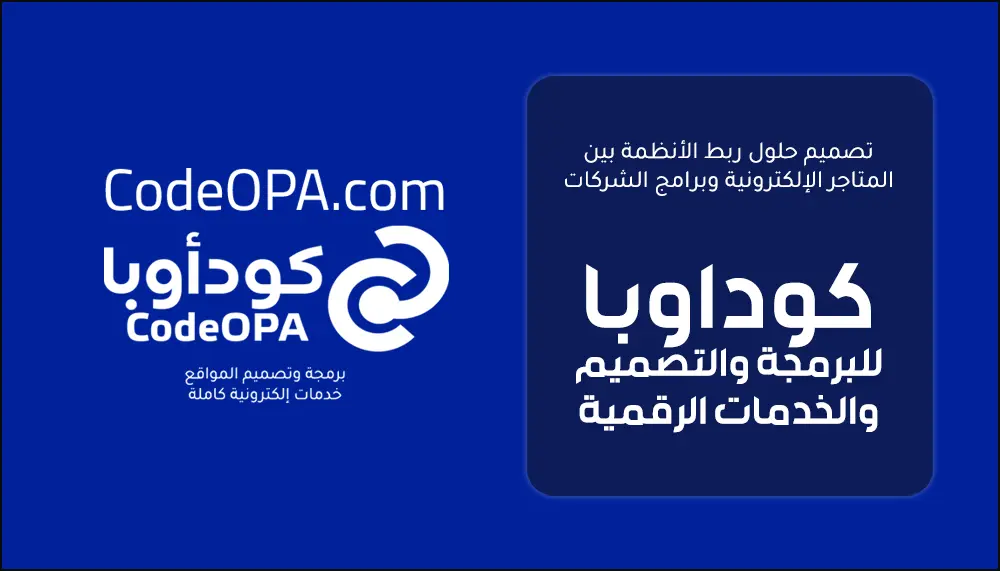 تصميم حلول ربط أنظمة المتاجر الإلكترونية وبرامج الشركات معاً