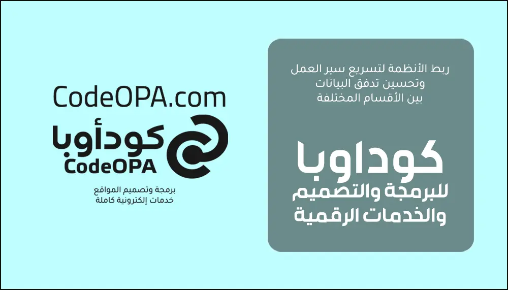 ربط الأنظمة لتسريع سير العمل وتحسين تدفق البيانات بين الأقسام المختلفة