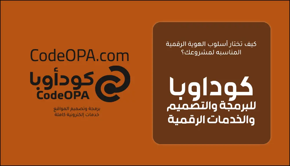 كيف تختار أسلوب الهوية الرقمية المناسبه لمشروعك؟