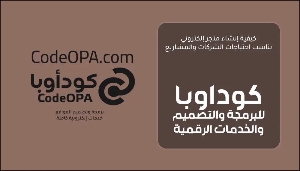 كيفية إنشاء متجر إلكتروني يناسب احتياجات الشركات والمشاريع
